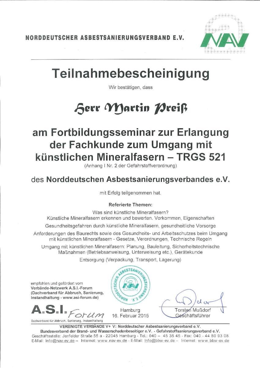 MaPri Abbruch - mapri abbruch entkernung sanierung zertifikat 3